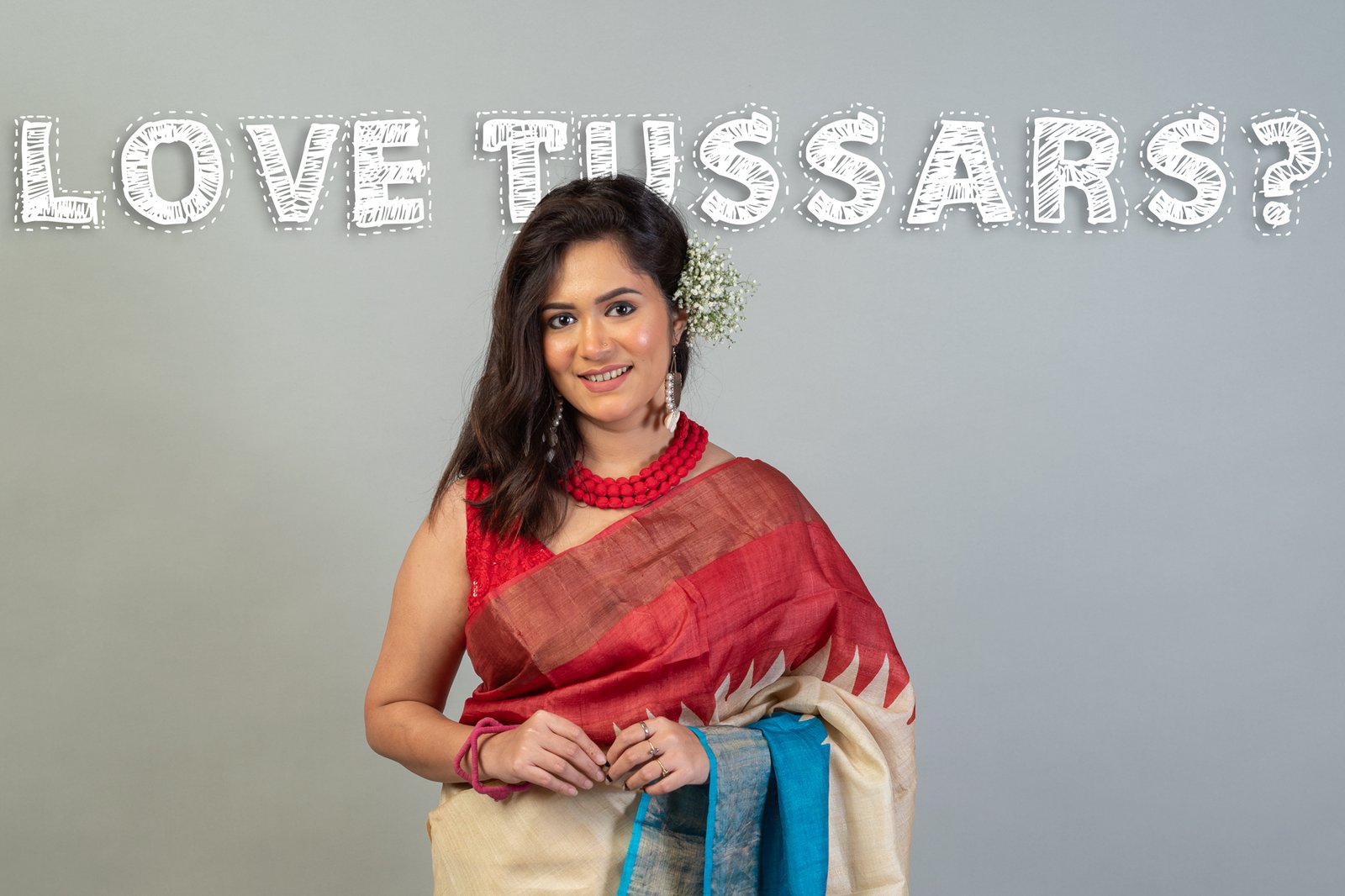 all kinds of tussar sarees from Sarmistha Creations